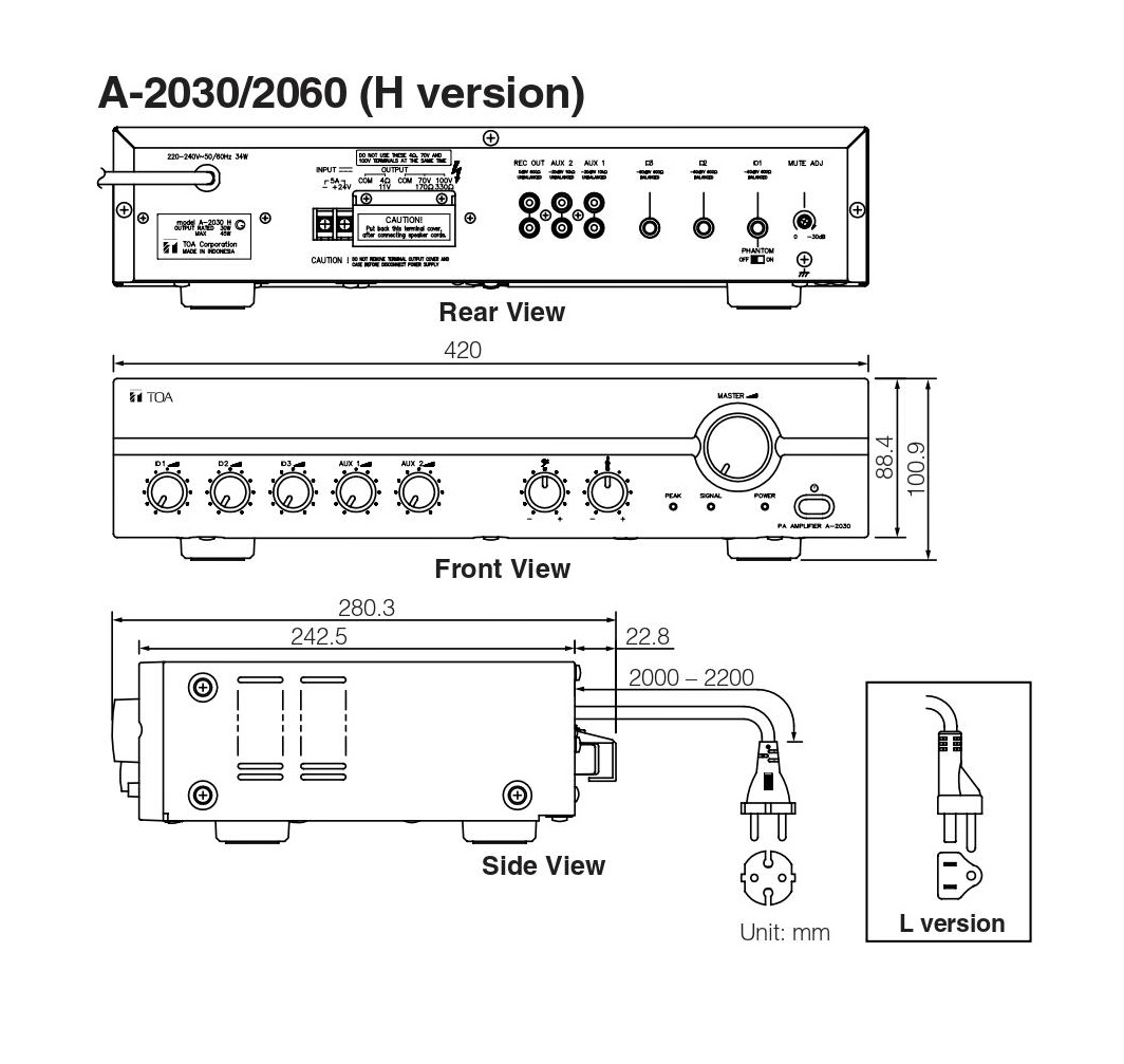Loa TOA BS-678B