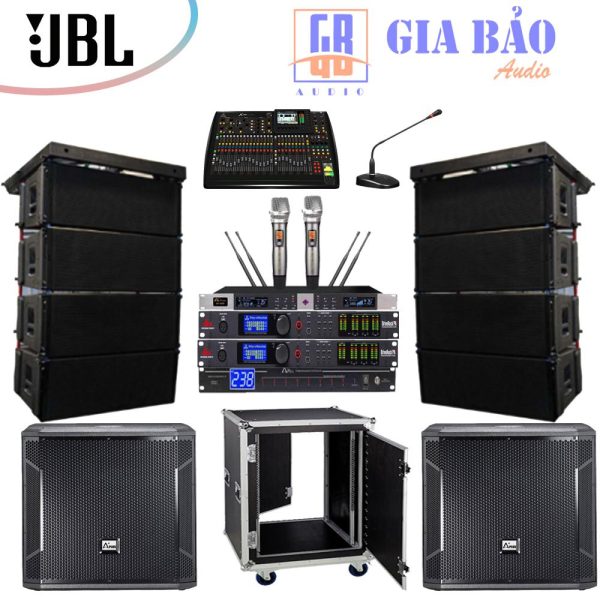 Dàn Âm Thanh Hội Trường Line Array Active
