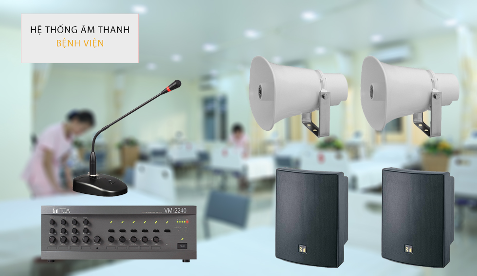 Lắp đặt âm thanh bệnh viện