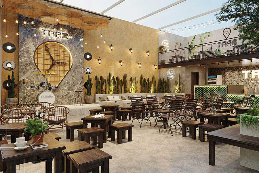 Âm thanh quán cafe
