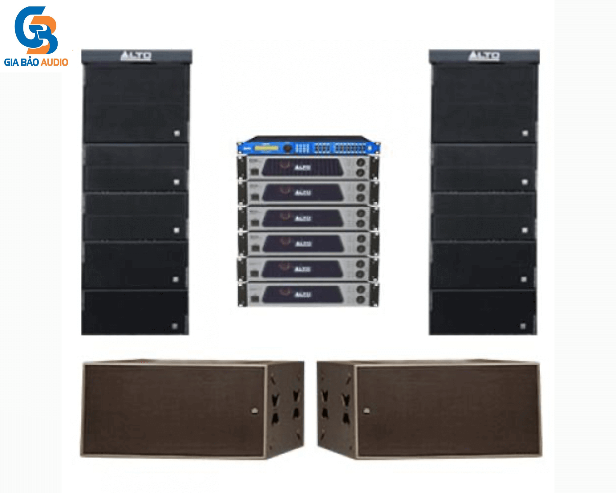 Hệ thống âm thanh sân khấu Line Array Alto 04