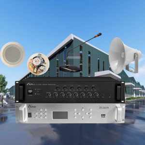Hệ thống âm thanh thông báo 6 vùng chọn cho nhà xưởng