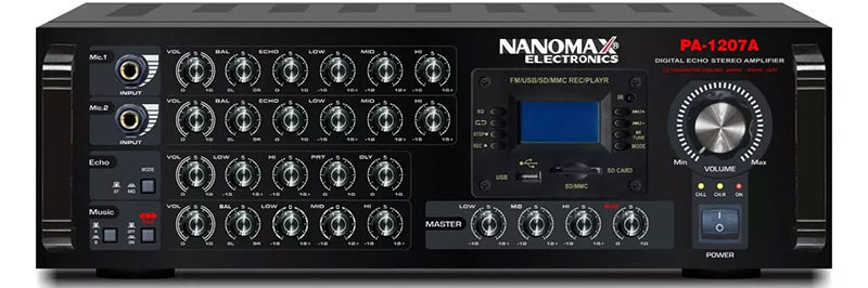 Amply Karaoke Nanomax PA-1207A