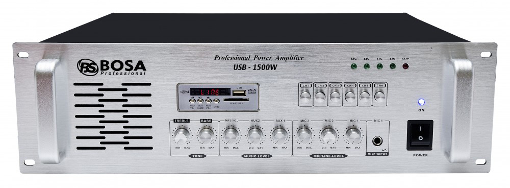 Amply Phân Tần Bosa USB-1500W