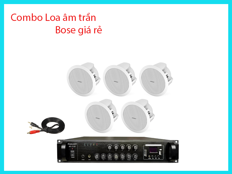 Combo loa âm trần Bose