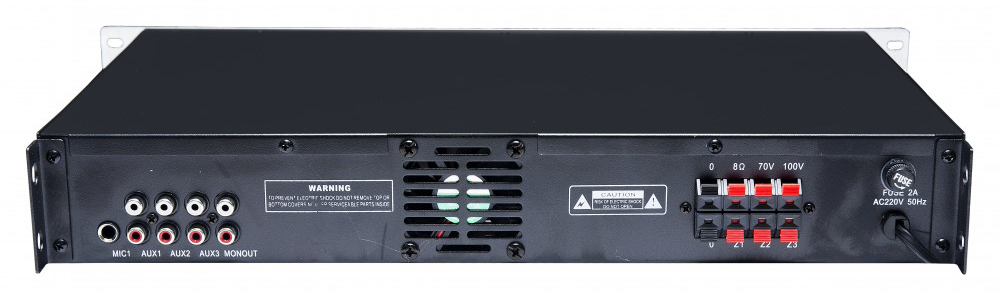 Mặt sau amply phân tần Bosa USB-150U
