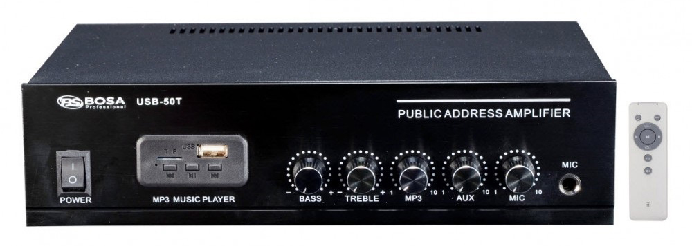 Amply liền mixer Bosa USB-50T