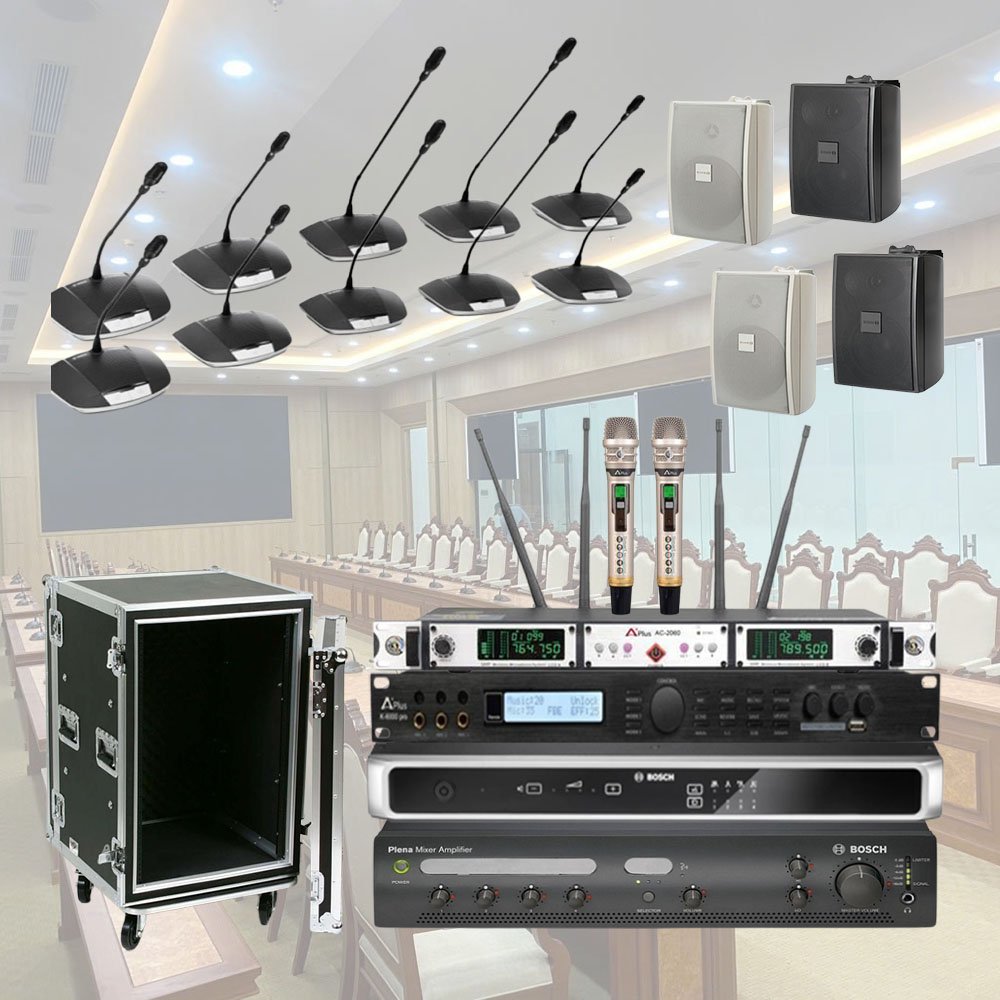 Cấu Hình Micro Bosch CCS1000 Cao Cấp Cho Phòng Họp