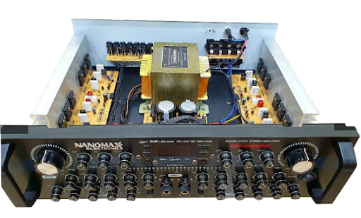 Các mạch bên trong của Amply Karaoke Nanomax DH-2012A