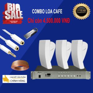 Hệ Thống Âm Thanh Quán Cafe Giá Rẻ 4.500.000 VNĐ