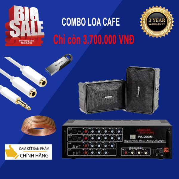 Lắp Đặt Âm Thanh Quán Cafe Diện Tích 60-80m2