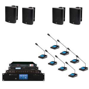 Cấu Hình Âm Thanh Phòng Họp Không Dây ITC