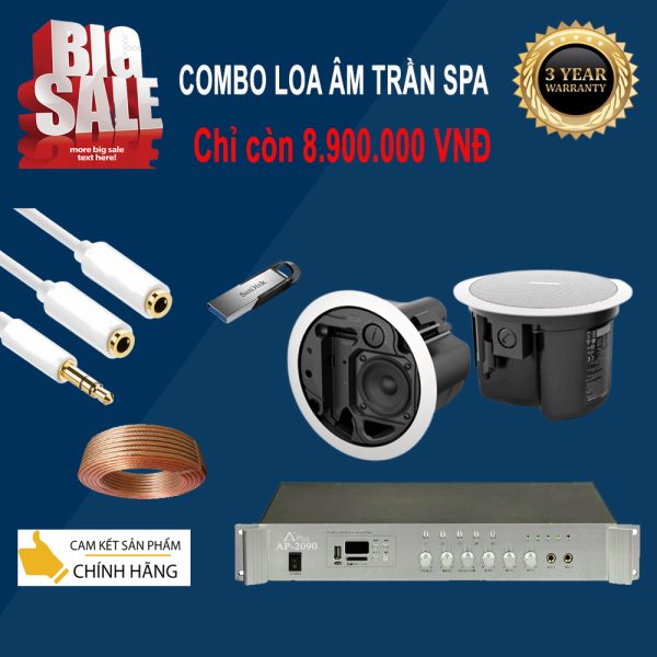 Combo Loa Âm Trần Bose Và Amply Aplus Chỉ 8,900,000 VND