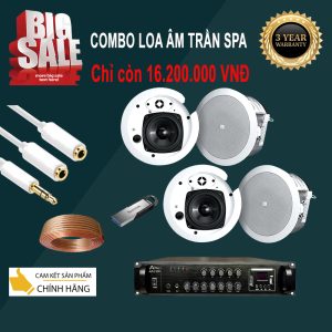 Lắp Đặt Âm Thanh Spa-Bộ 4 Loa Âm Trần JBL