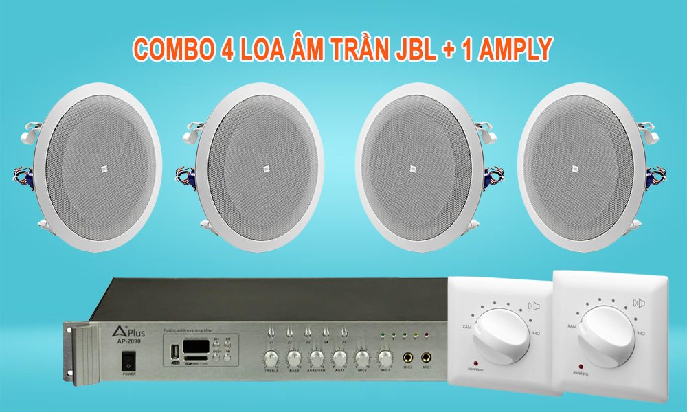 Combo loa âm trần JBL