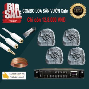 Combo 12.800.000 Loa Sân Vườn Nghe Nhạc Cho Quán Cafe