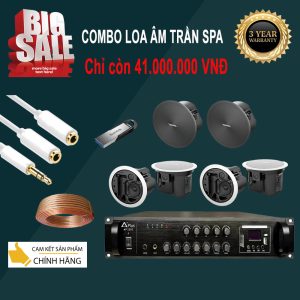 Lắp Đặt Âm Thanh Spa-6 Loa Âm Trần Bose