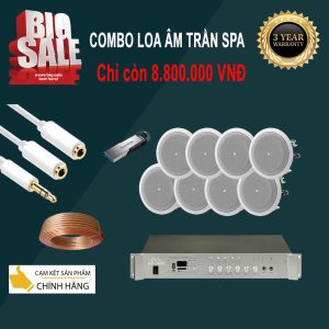 Lắp Đặt Âm Thanh Spa-Combo Loa Spa Chỉ 8,800,000