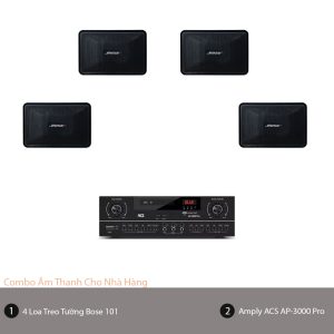 Cấu Hình Âm Thanh Cho Nhà Hàng 70-100M2