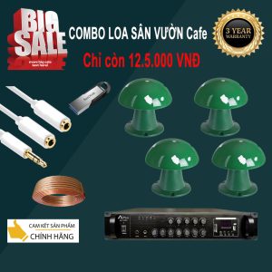 Hệ Thống Âm Thanh Quán Cafe Loa Sân Vườn Ngoài Trời