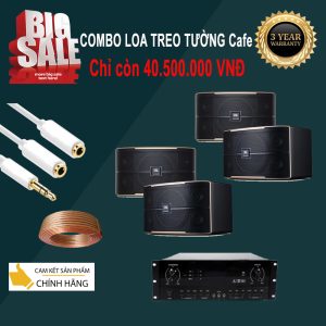 Combo 40.500.000 Âm Thanh Quán Cafe Loa JBL Cao Cấp