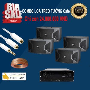 Hệ Thống Âm Thanh Quán Cafe Nghe Nhạc Cao Cấp JBL