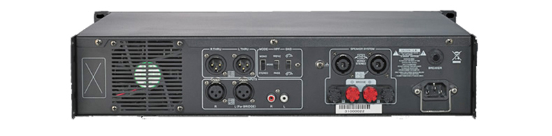 Mặt sau amply công suất BMB DAP 5000 SE