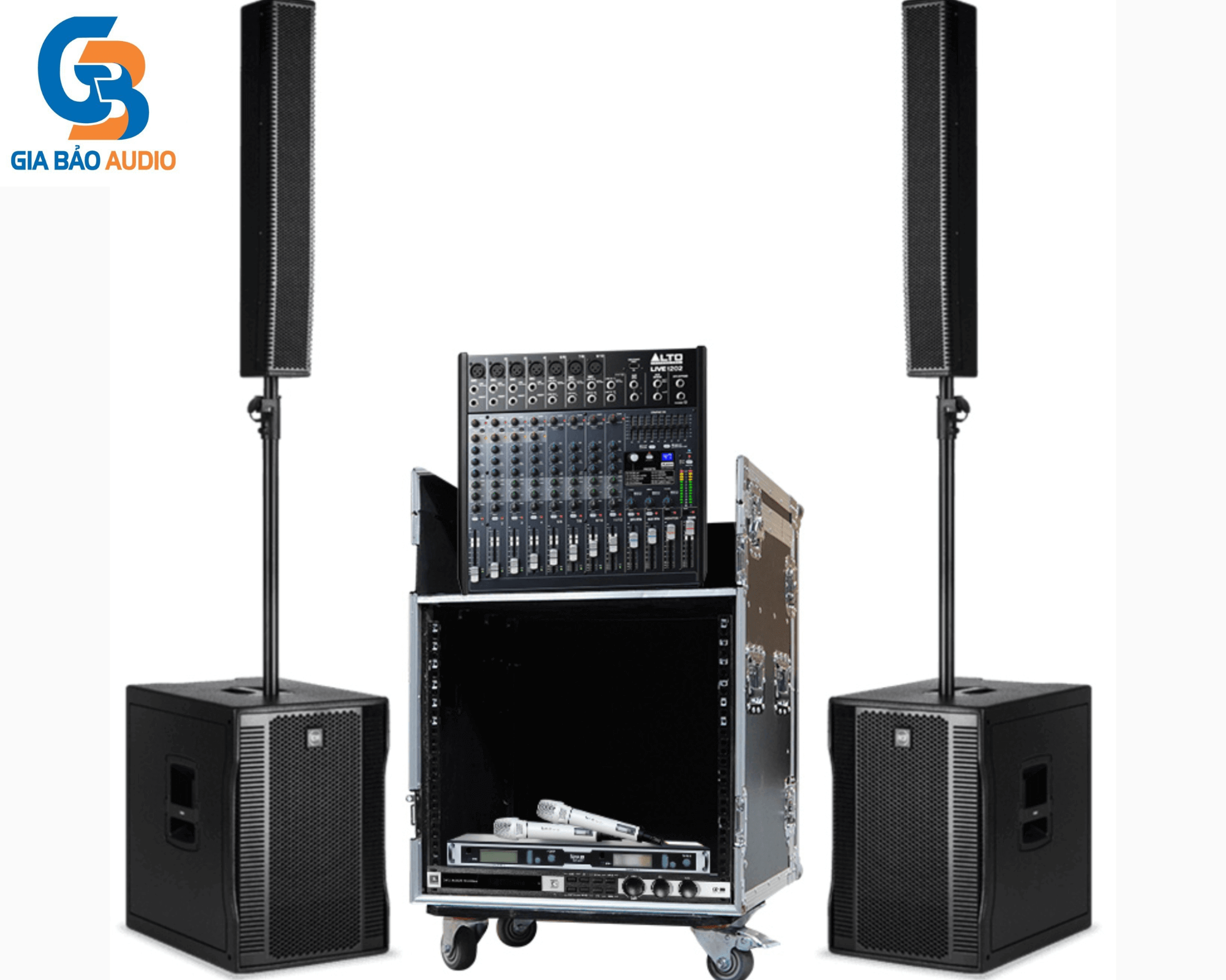 Dàn âm thanh sân khấu Active RCF 02