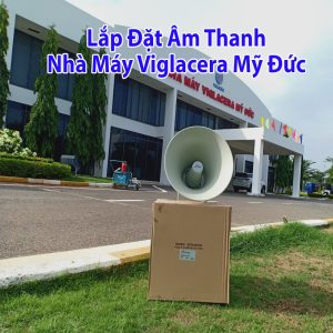 Lắp đặt hệ thống âm thanh loa cho nhà máy