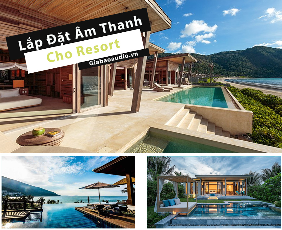 Lắp đặt âm thanh resort