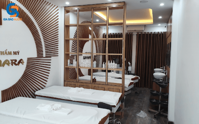 lắp đặt hệ thống âm thanh cho spa tại hà nội