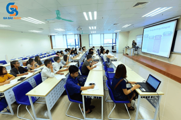Lắp đặt âm thanh trường học, phòng học
