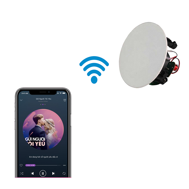 Loa âm trần không dây wifi