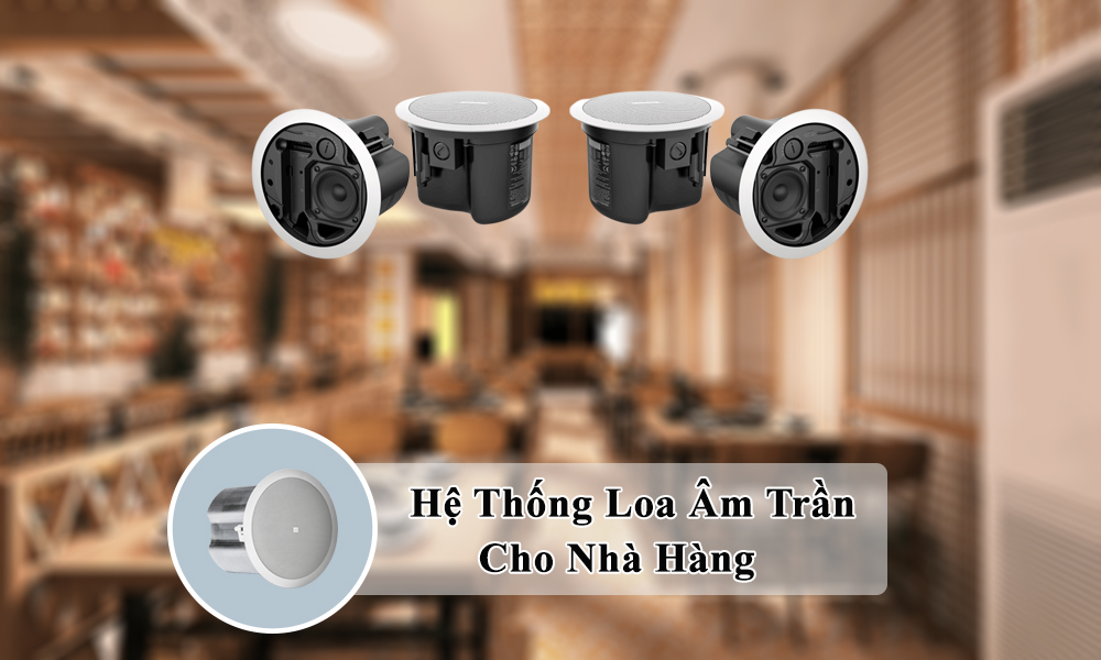 Lắp đặt âm thanh nhà hàng chất lượng