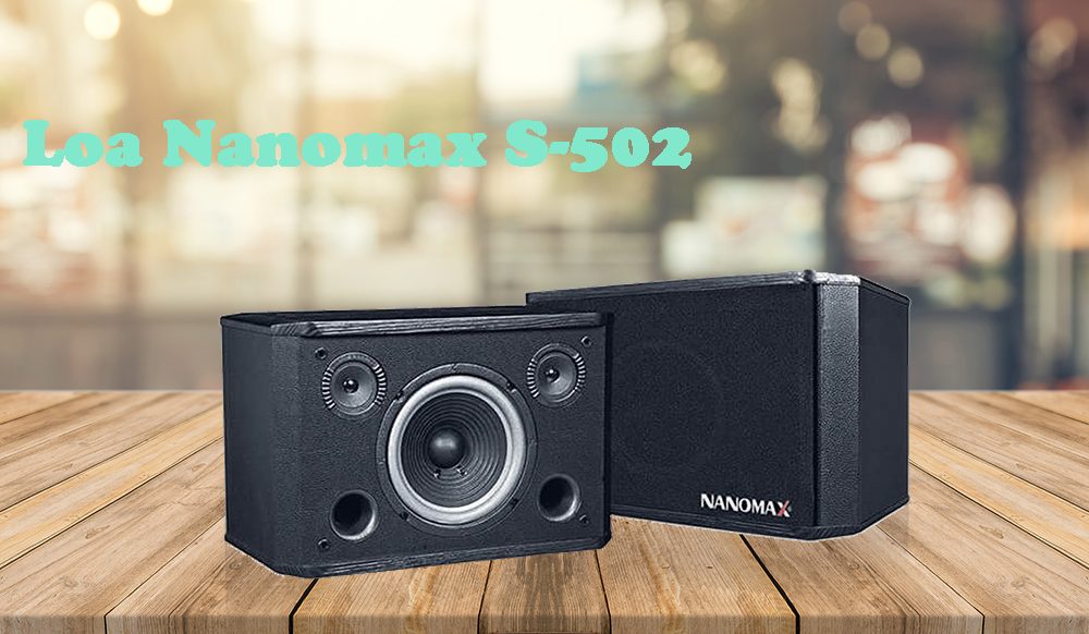 Loa Nanomax S-502