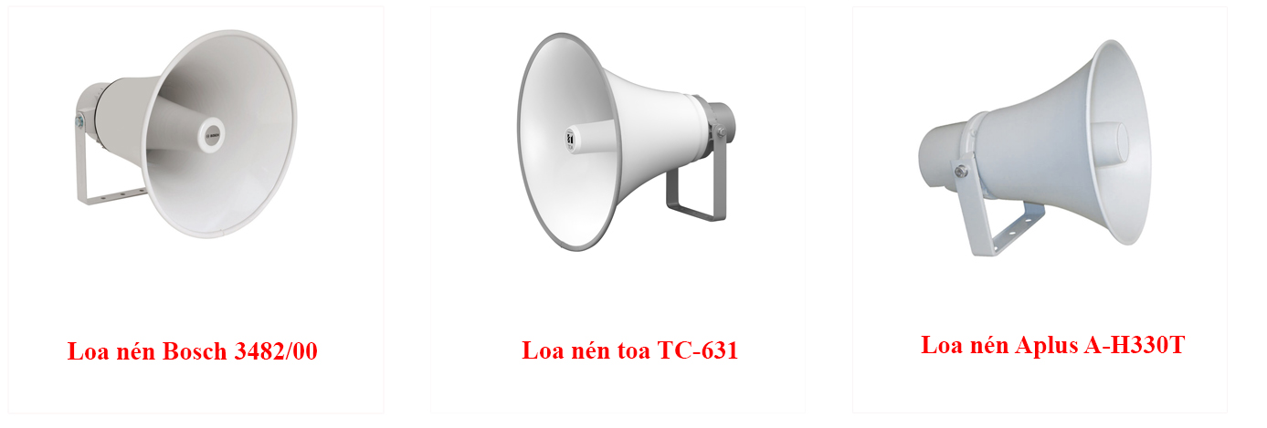 Một vài mẫu loa nén