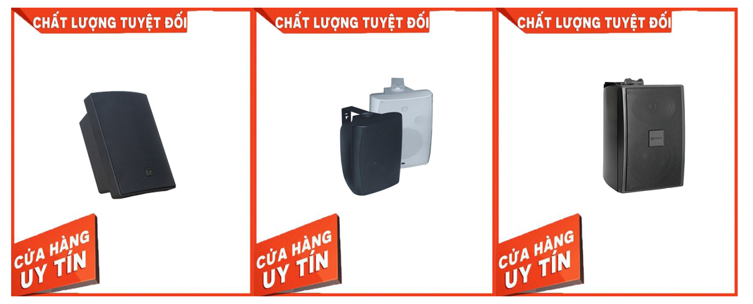 Loa treo tường cho siêu thị