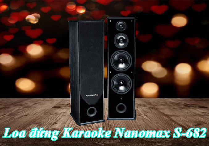 Loa đứng Karaoke Nanomax S-682