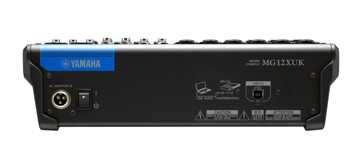 Mặt sau của Mixer MG12XUK