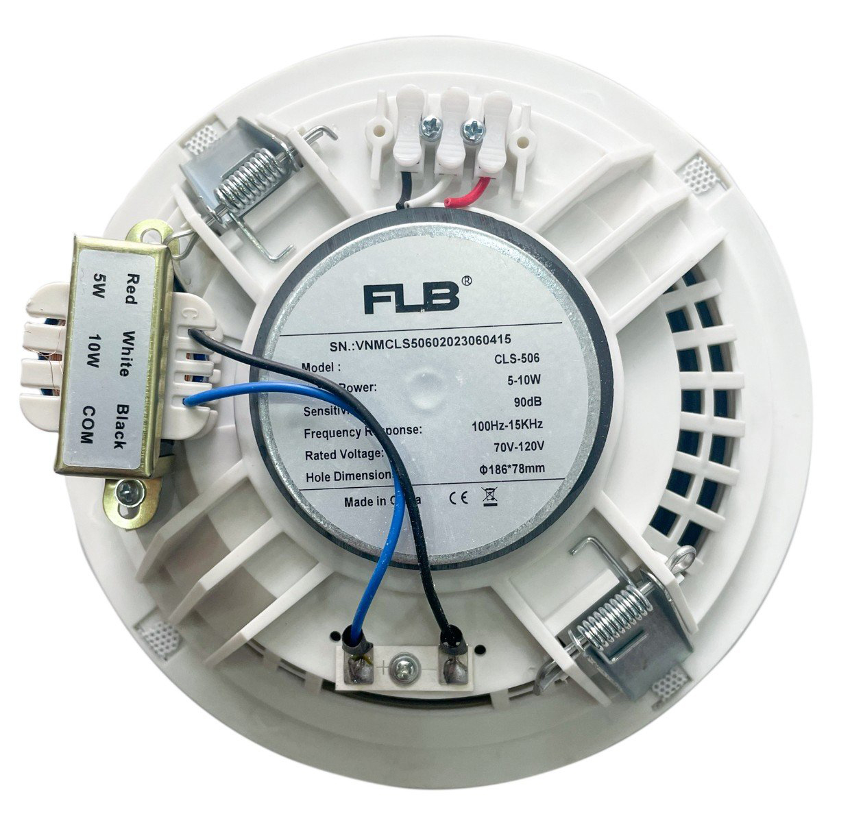 Mặt sau loa âm trần  FLB CLS-506