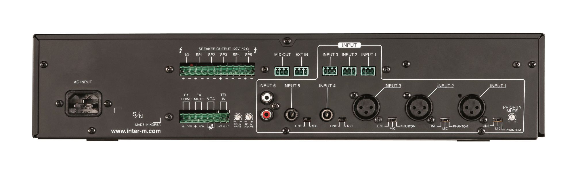 Amply Inter-M PA-360
