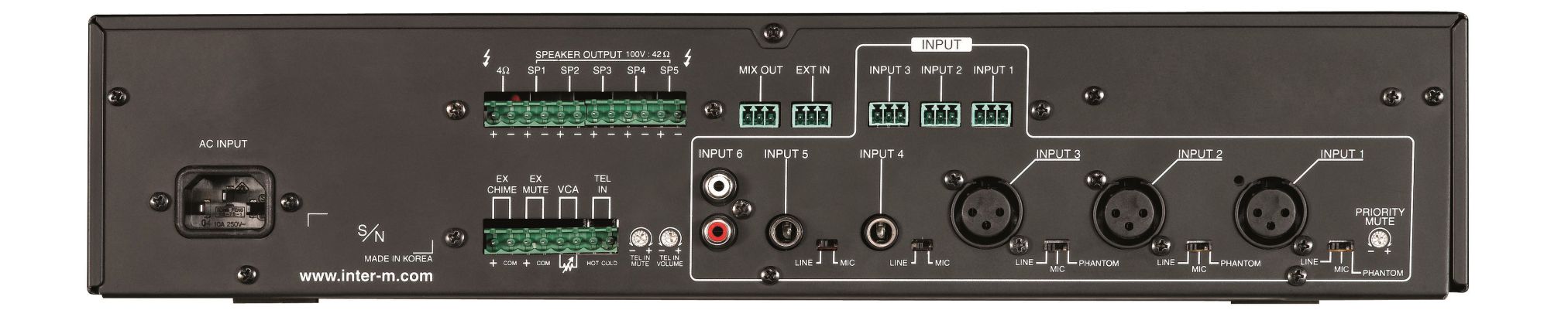 Amply Inter-M PA-600
