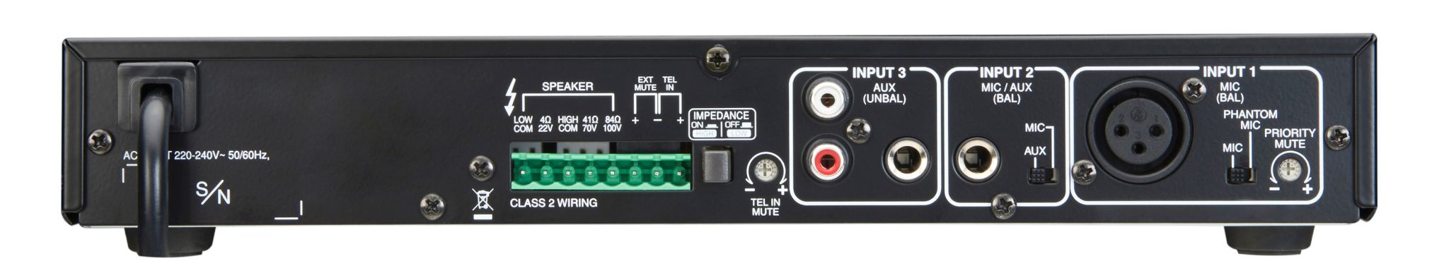 Amply Inter-M PU-106