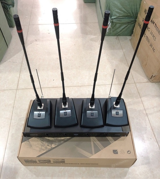 Bộ Micro cổ ngỗng không dây Shupu VCS-204