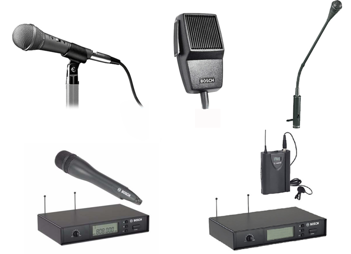 Một vài mẫu micro thường dùng cho nhà xưởng
