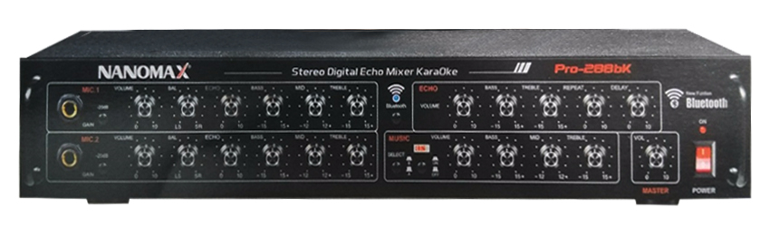 Mixer karaoke Nanomax Pro-288BK