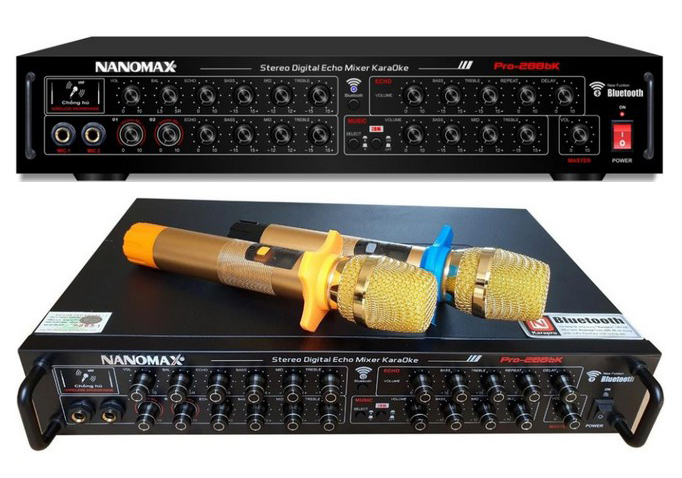 Mixer karaoke Nanomax Pro-288BK