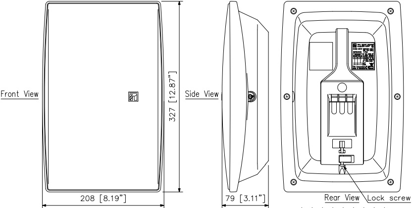 Loa treo tường TOA BS-634T