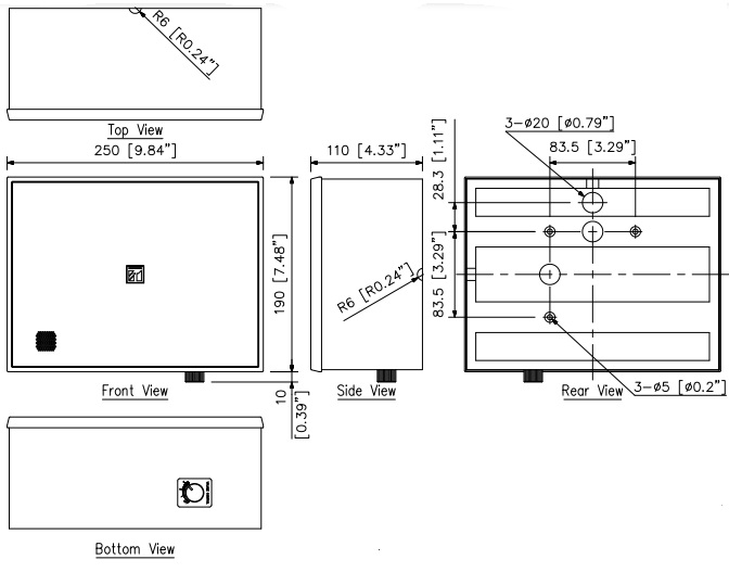 Loa treo tường TOA BS-678T