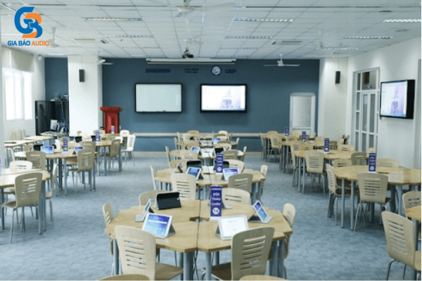 Tiêu chí lắp đặt âm thanh phòng học, trường học